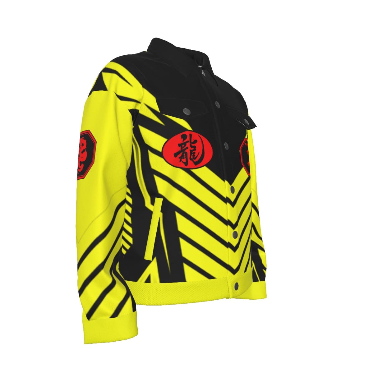 Mangadragon Avalon Yellow II Long Sleeve Shirt - Image 3