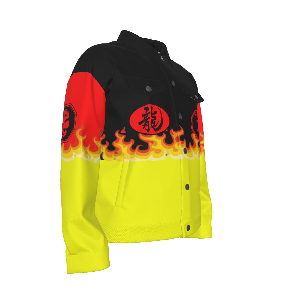 Mangadragon Flame II Long Sleeve Shirt - Image 3