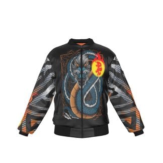 Mangadragon Kurutta Tenryu Hitto Bomber Jacket