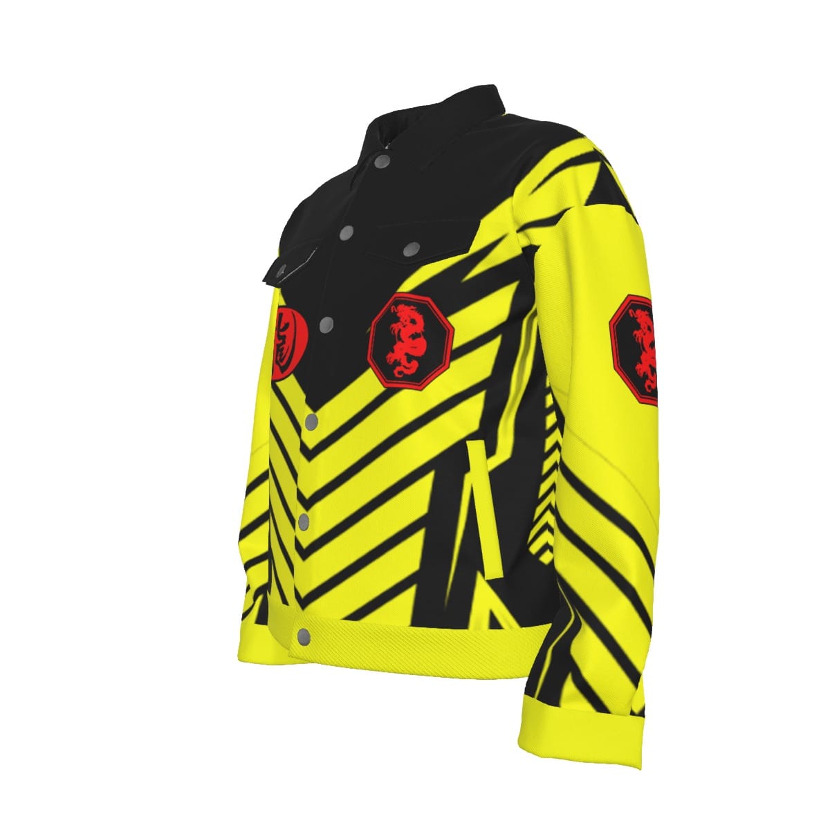 Mangadragon Avalon Yellow II Long Sleeve Shirt - Image 2