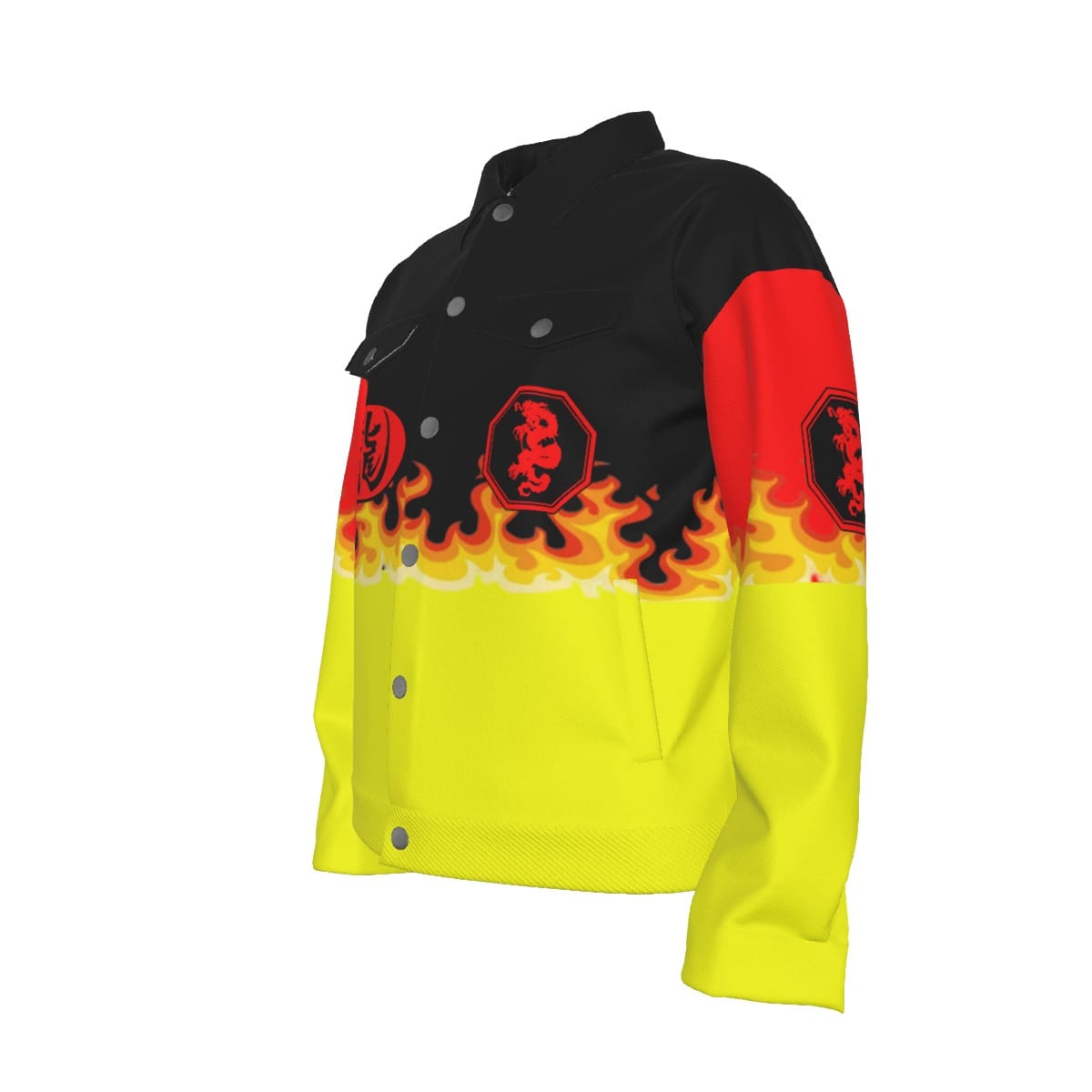 Mangadragon Flame II Long Sleeve Shirt - Image 2