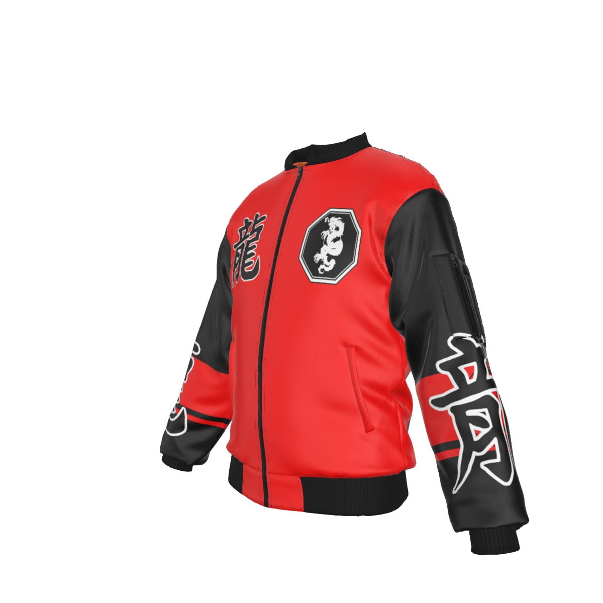 Mangadragon Thunder Dragon Bomber Jacket - Image 2