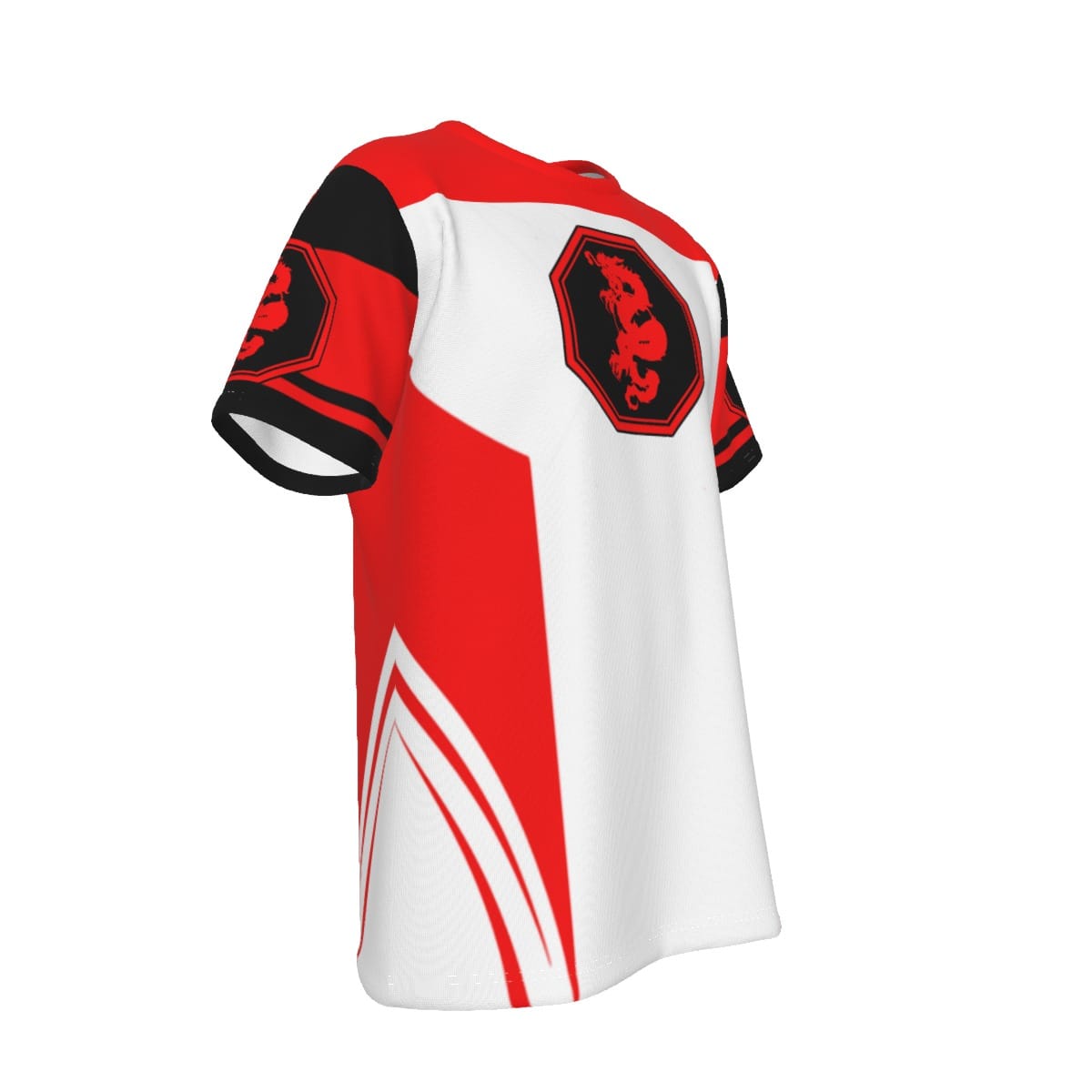 Mangadragon Master Red O-Neck T-Shirt - Image 3