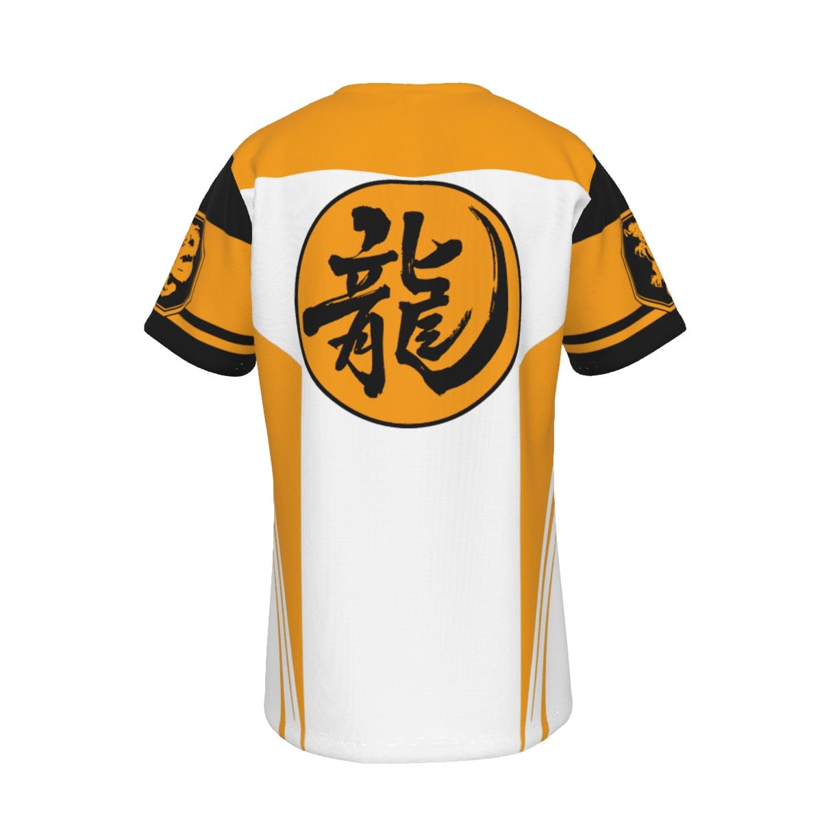 Mangadragon Master Orange O-Neck T-Shirt - Image 4