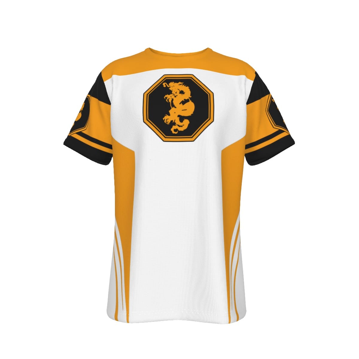 Mangadragon Master Orange O-Neck T-Shirt