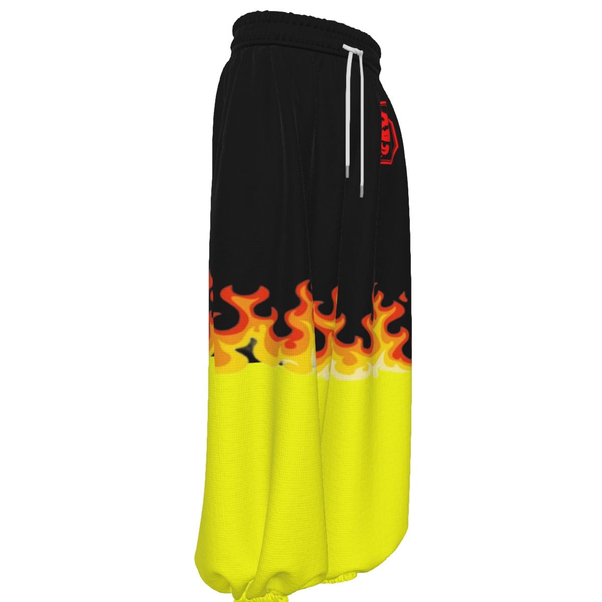 Mangadragon Flame Parachute Pants - Image 3