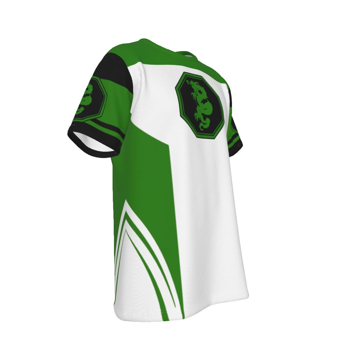 Mangadragon Master Green O-Neck T-Shirt - Image 3