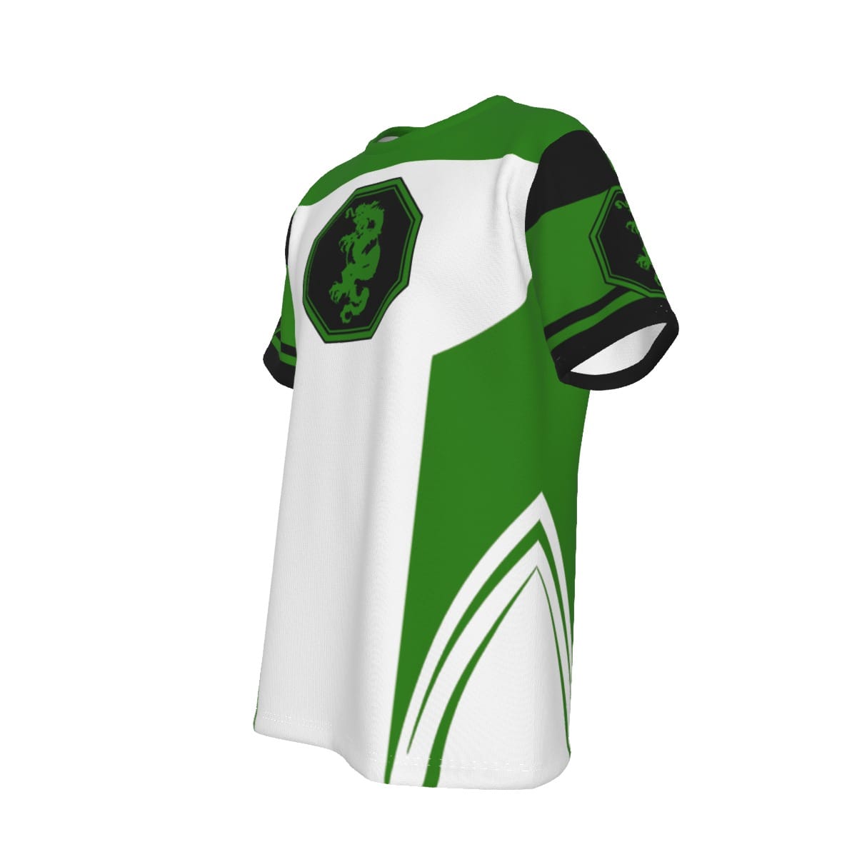 Mangadragon Master Green O-Neck T-Shirt - Image 2