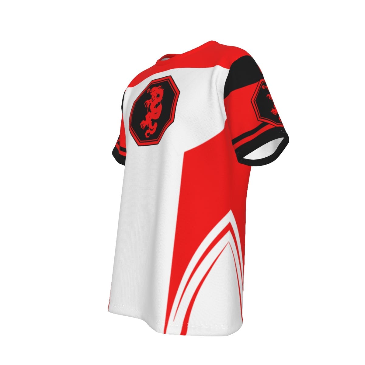 Mangadragon Master Red O-Neck T-Shirt - Image 2