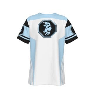 Mangadragon Master Sky Blue O-Neck T-Shirt