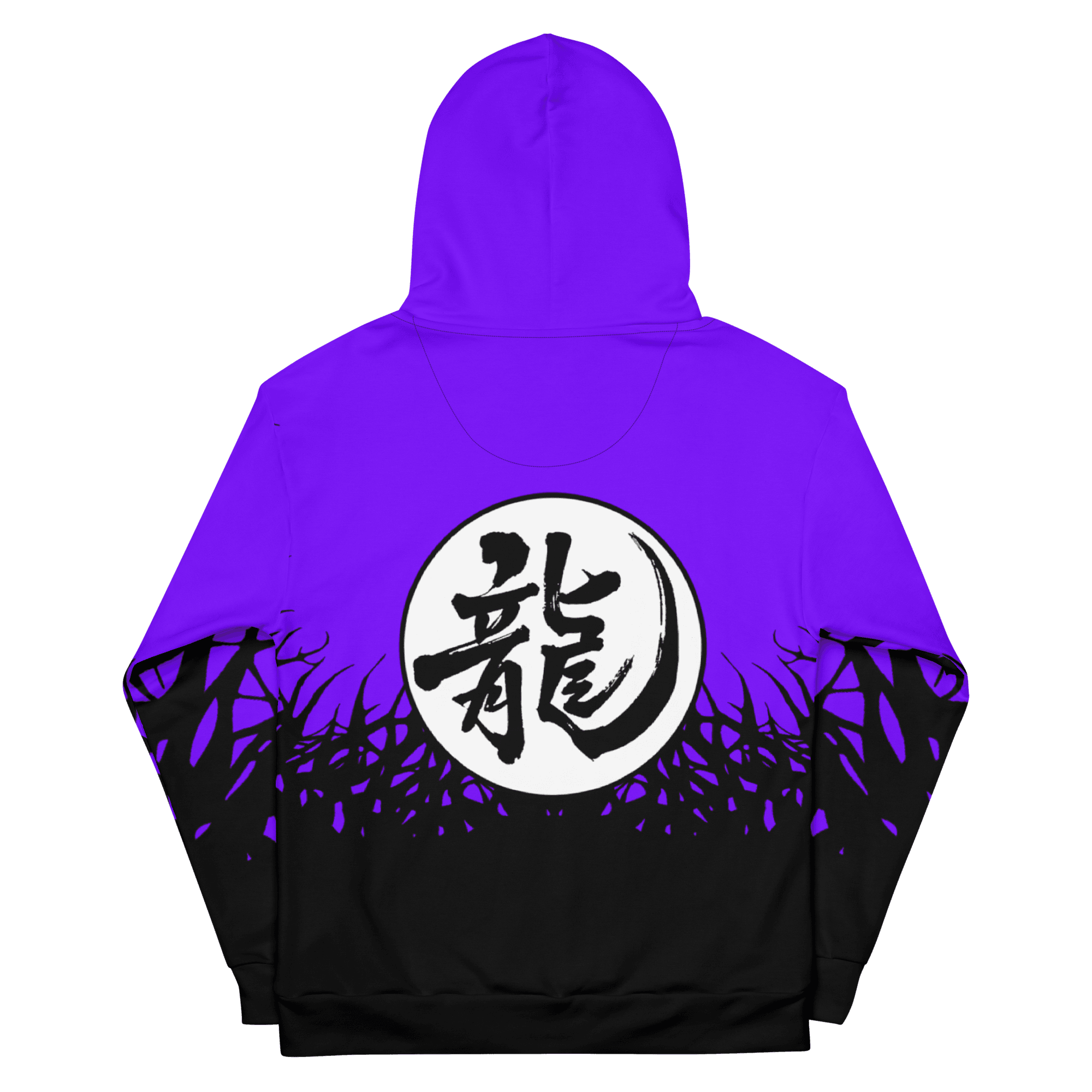 Mangadragon Shadow Purple Hoodie - Image 2