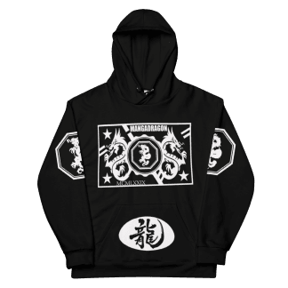 Mangadragon Belmont Black Hoodie
