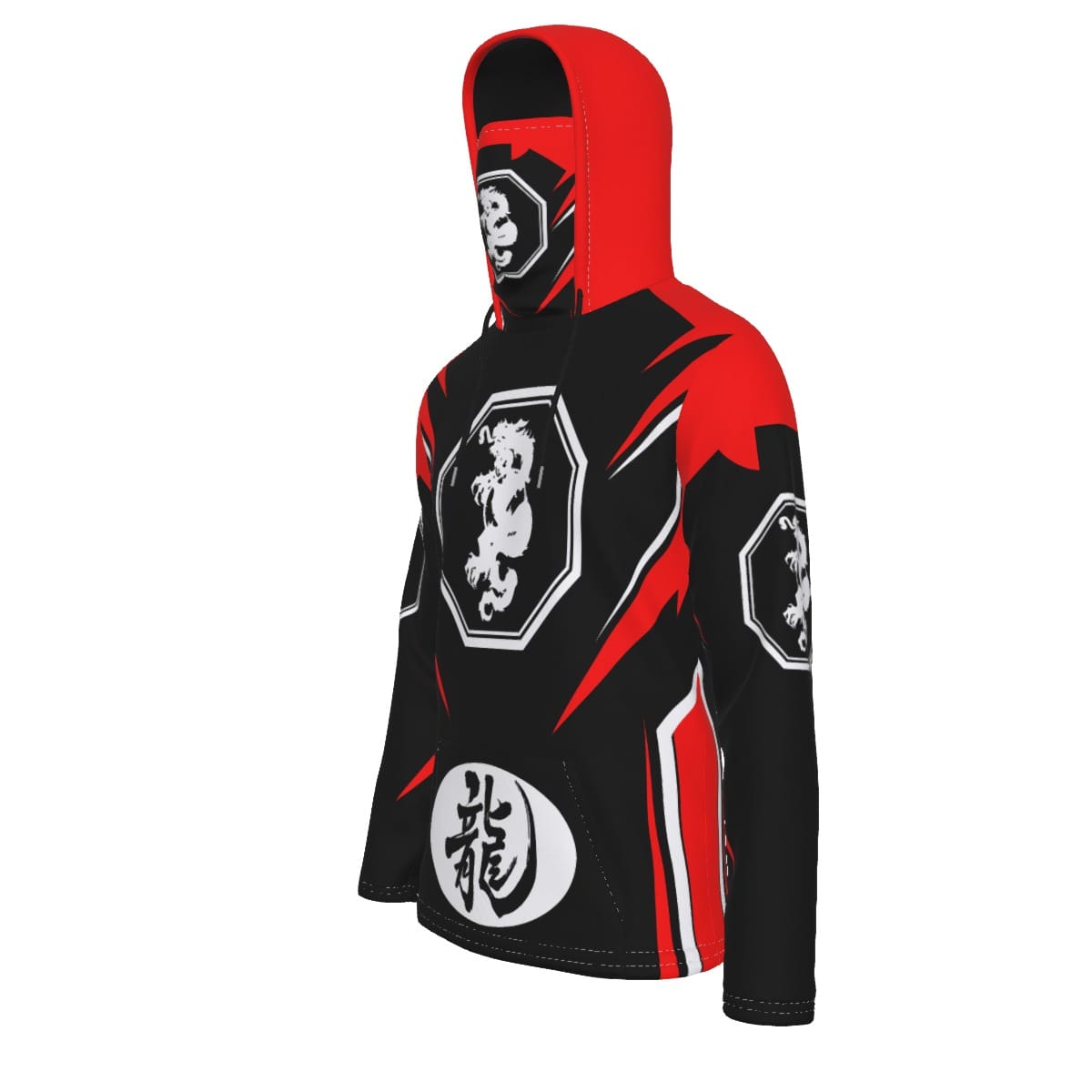 Mangadragon Saber Red MK I Hoodie With Mask - Image 2