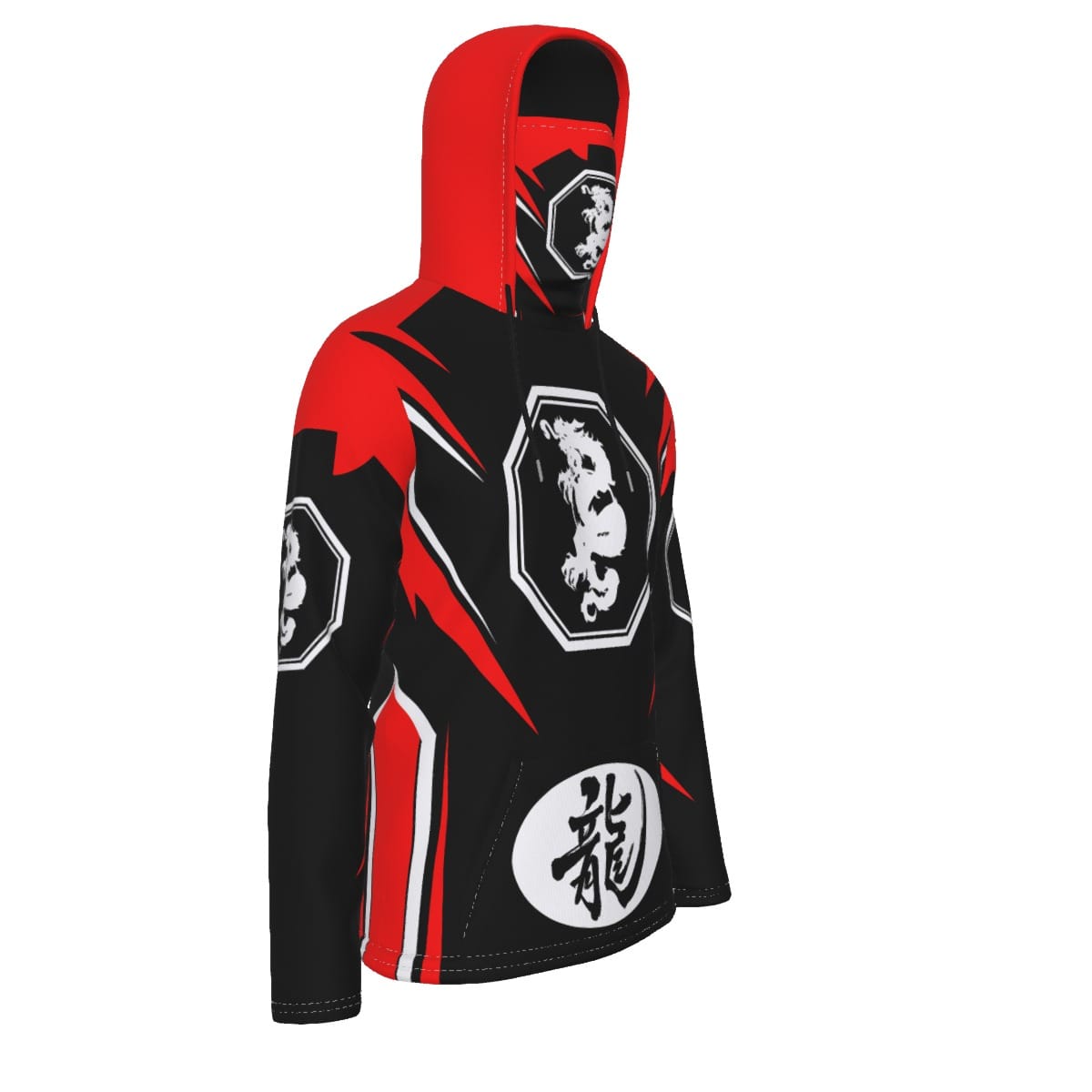 Mangadragon Saber Red MK I Hoodie With Mask - Image 3