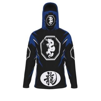Mangadragon Saber Navy MK I  Hoodie With Mask