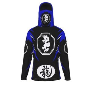 Mangadragon Saber Blue MK I Hoodie With Mask