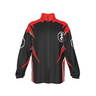 Mangadragon Saber Red Zip-up Windproof Jacket