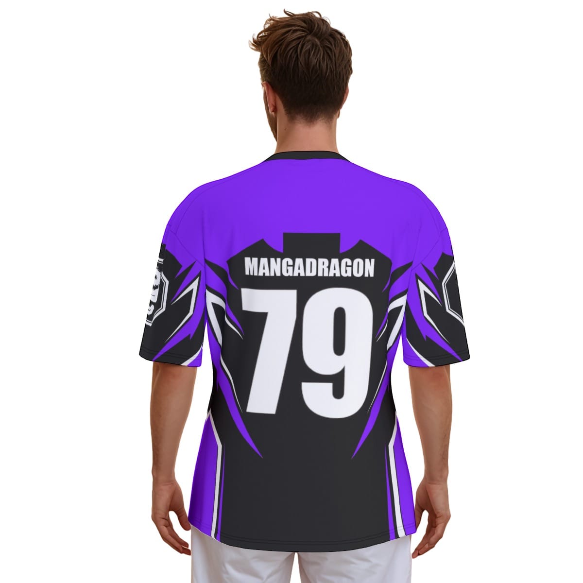 Mangadragon Saber Purple MK I Football Jersey - Image 5