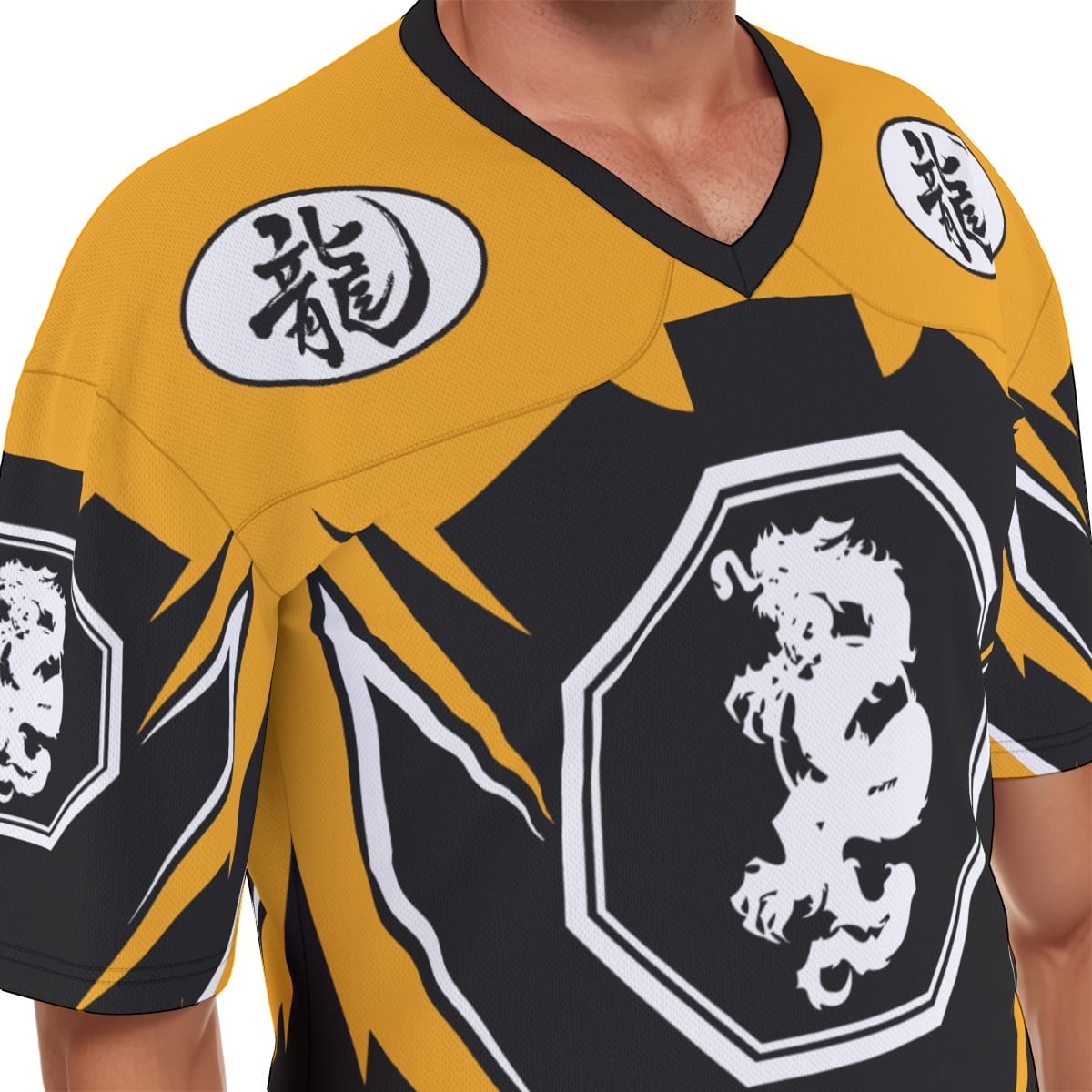 Mangadragon Saber Gold MK I Football Jersey - Image 2