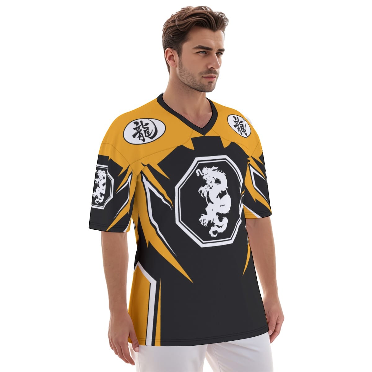 Mangadragon Saber Gold MK I Football Jersey - Image 4