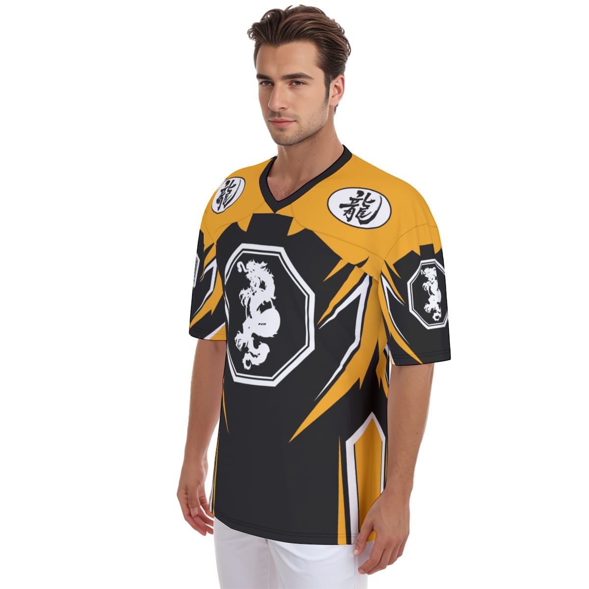 Mangadragon Saber Gold MK I Football Jersey - Image 3