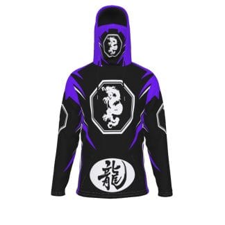Mangadragon Saber Purple MK I Hoodie With Mask