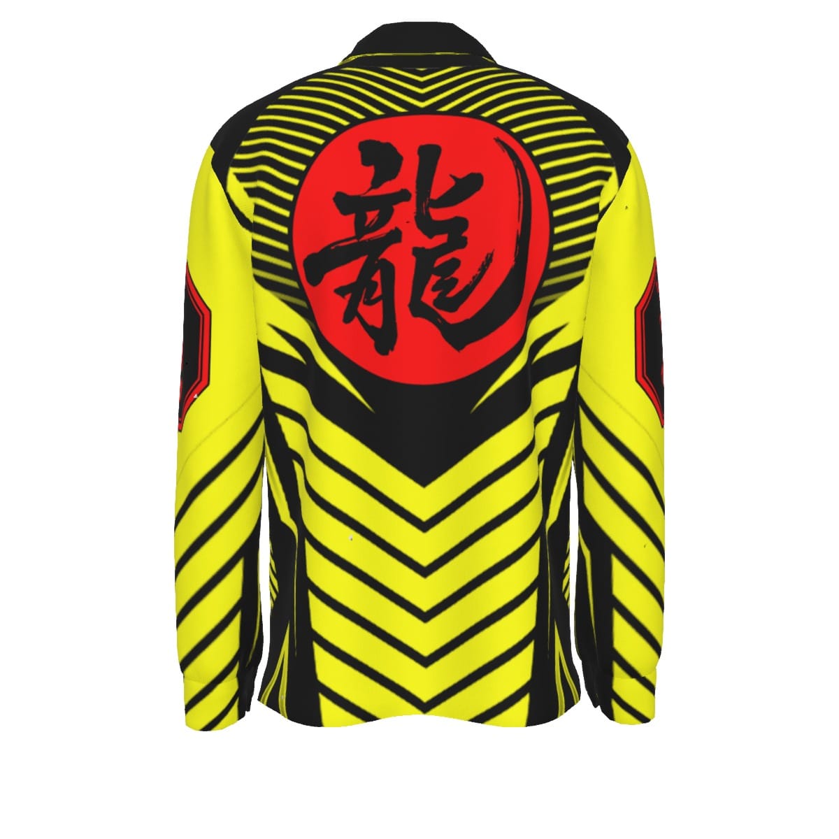 Mangadron Avalon Yellow Long Sleeve Shirt - Image 4