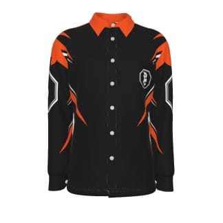 Mangadragon Saber Vermillion Long Sleeve Shirt