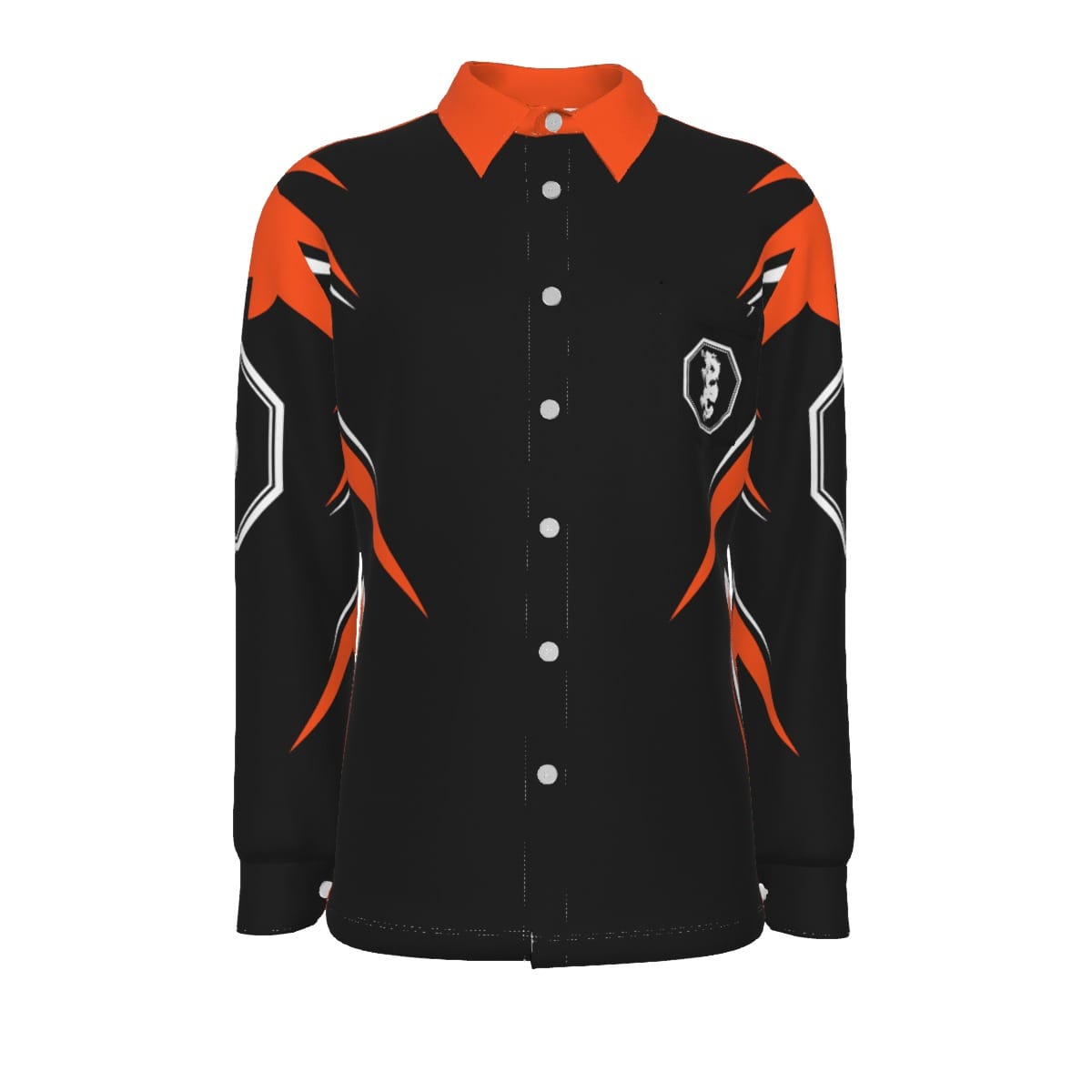 Mangadragon Saber Vermillion Long Sleeve Shirt