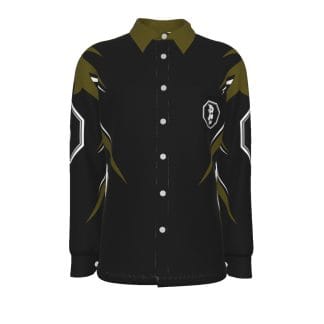 Mangadragon Saber Olive Long Sleeve Shirt