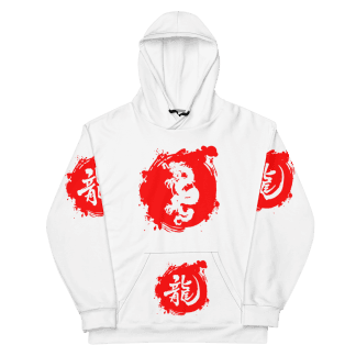 Mangadragon White Dragon Blood Hoodie