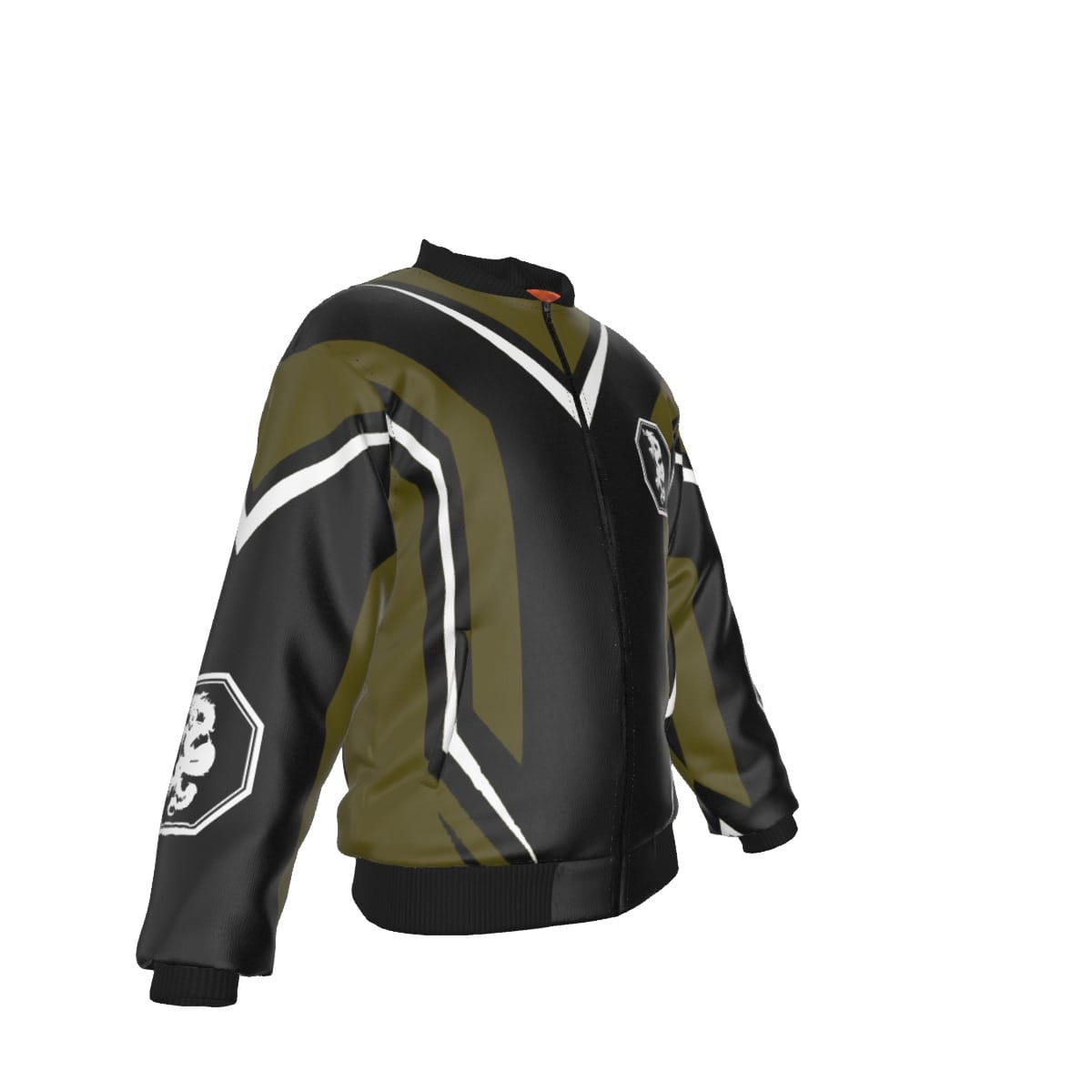 Mangadragon Obelisk Olive Bomber Jacket - Image 3