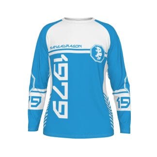Mangadragon Prime Teal Long Sleeve Shirt
